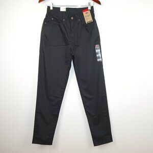 Levi's Mom Jeans Women's Size 27x30 Gray Black Blended Fabric READ MEASUREMENTS